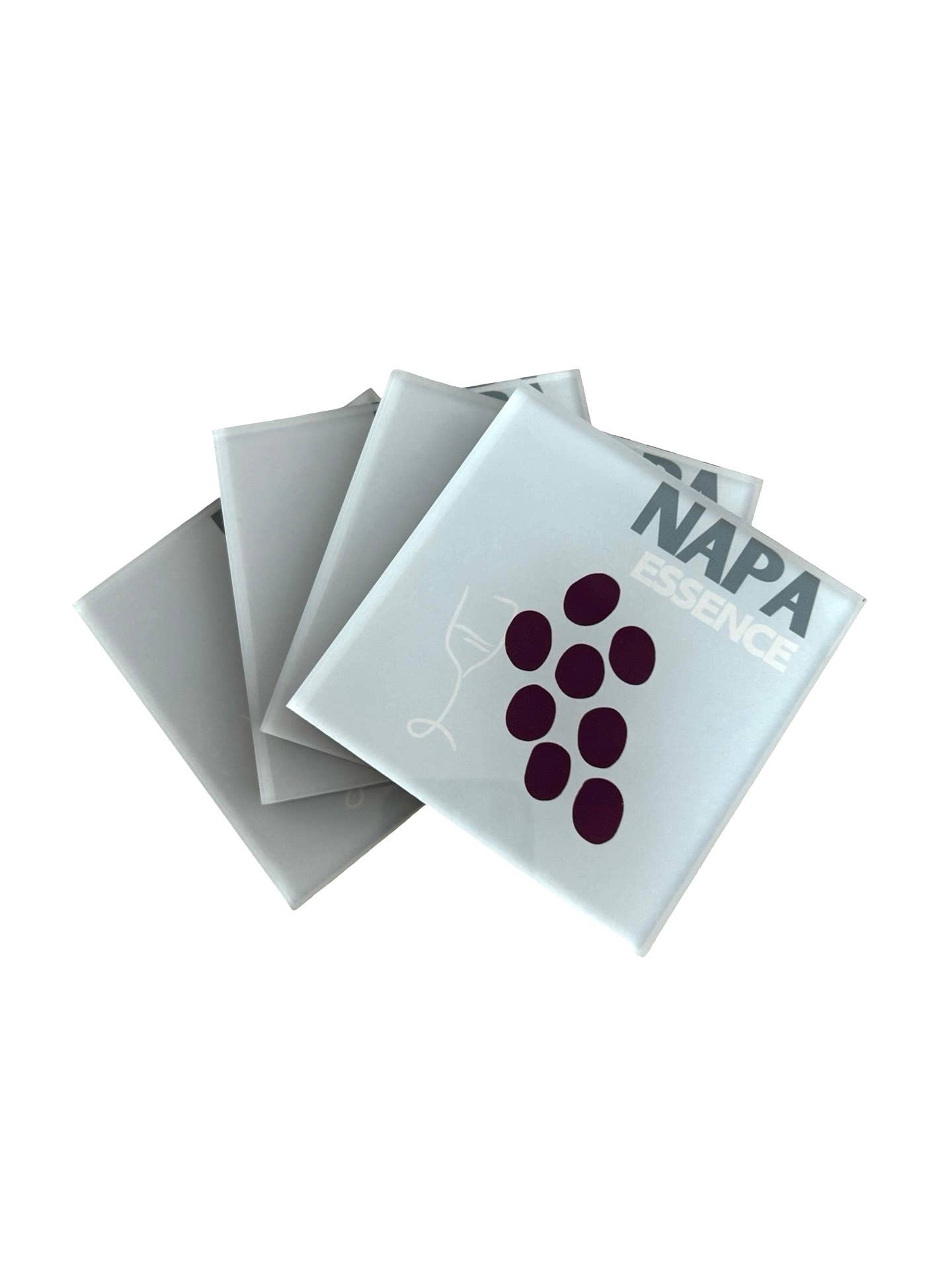Acrylic Coasters - Napa- Set of 4