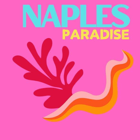 Acrylic Coasters - Naples- Set of 4