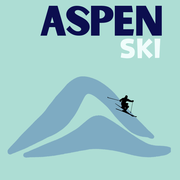 Acrylic Coasters - Aspen- Set of 4
