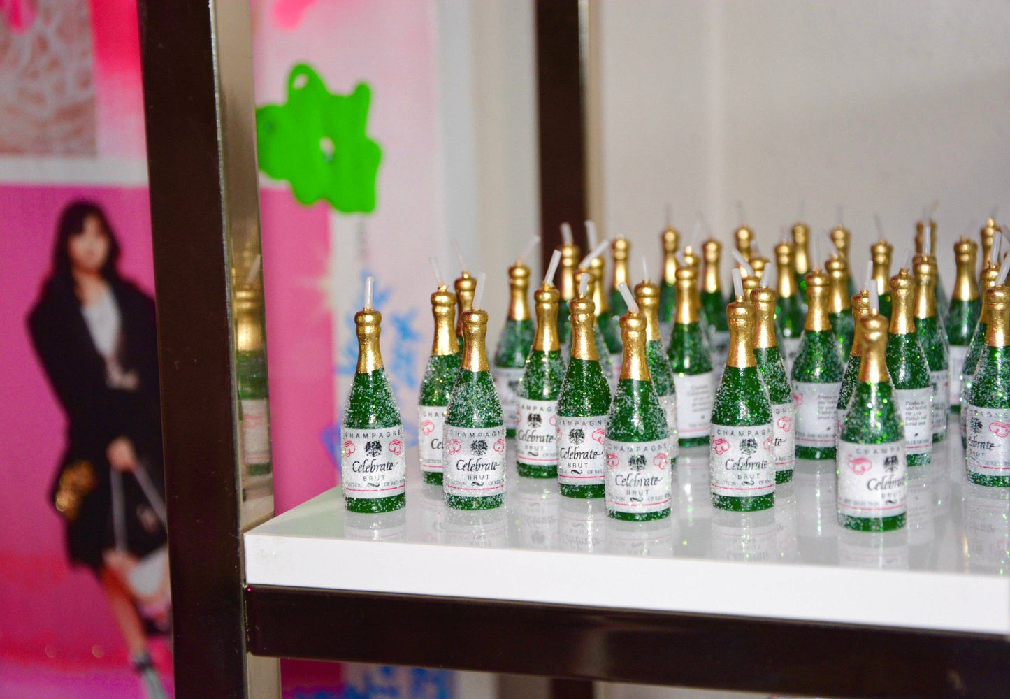 Mini FIZZY CHAMPAGNE CANDLE (Each sold separately)