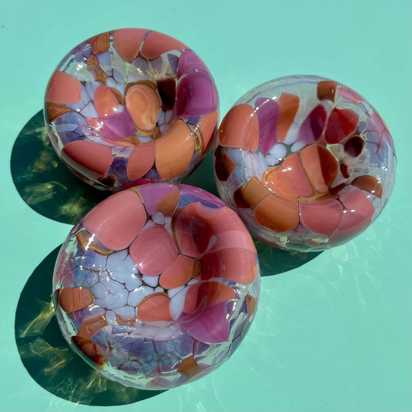 Glass Blown Touch of Class Mini Nest Bowl