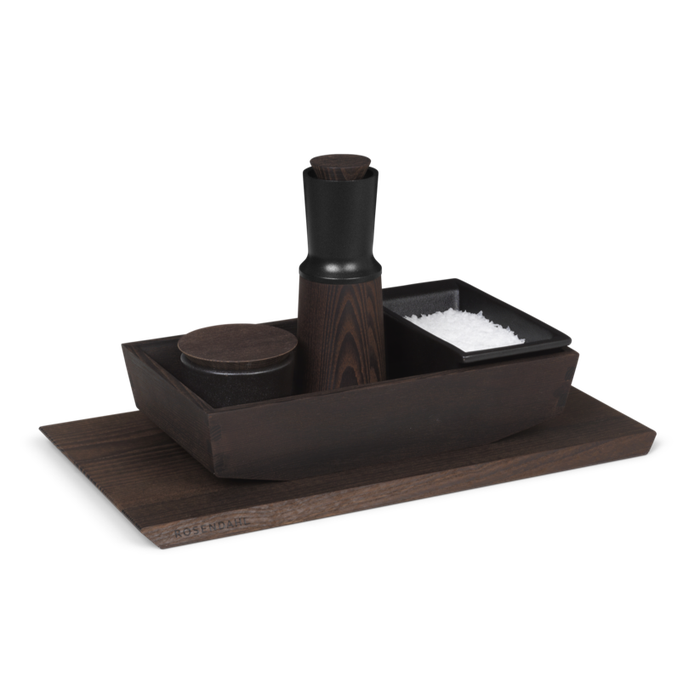 Rosendahl - RÅ - 7.5" x 3.9" Rectangle Ceramic Saltcellar