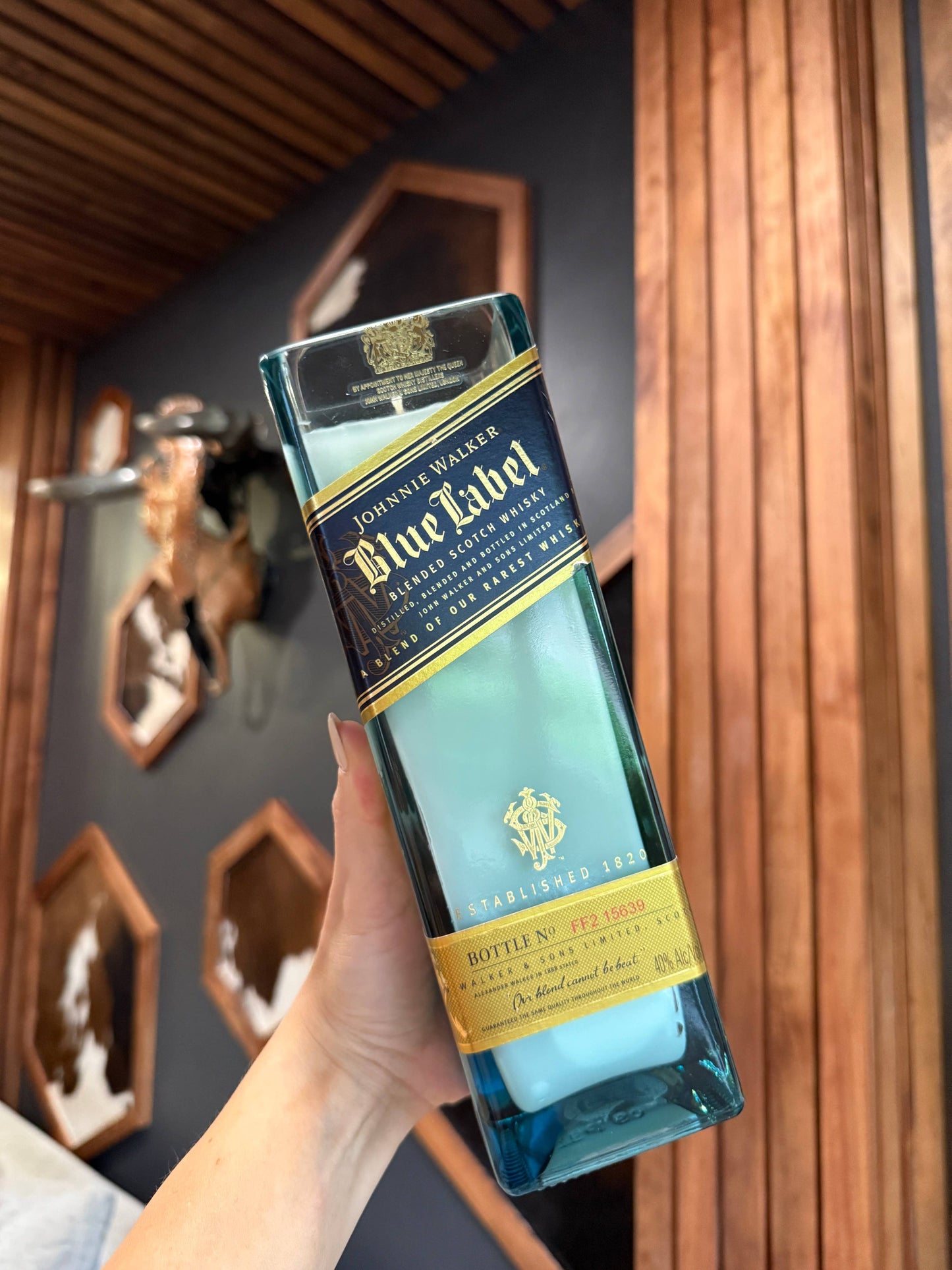 Johnny Walker Novelty Candle