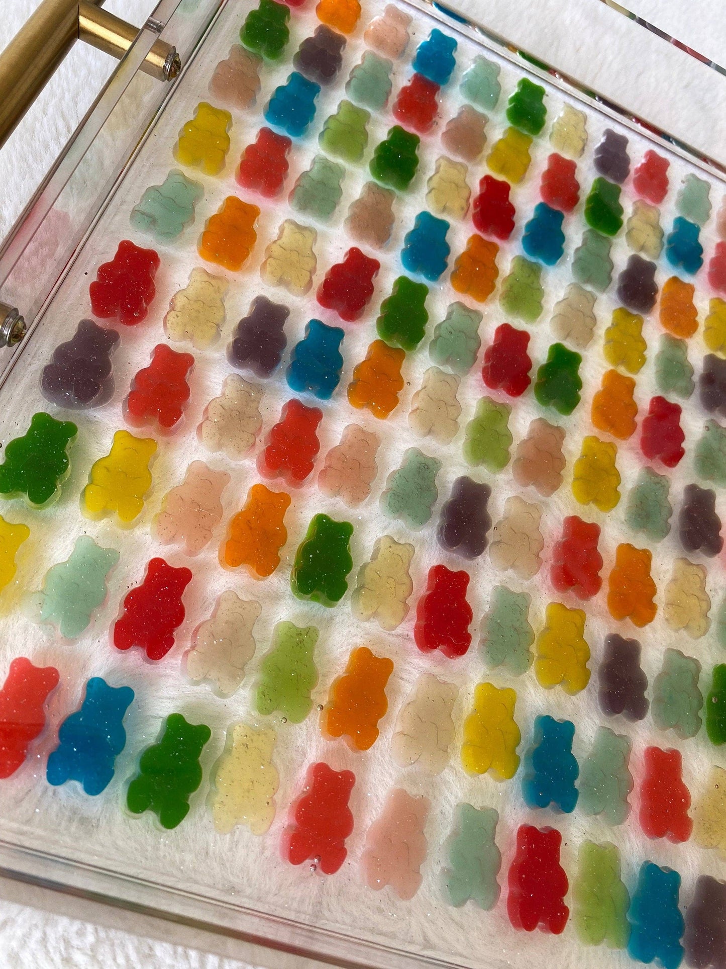 Gummy Bear Acrylic Serving Tray