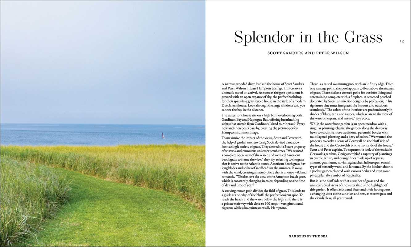 Gardens of the Hamptons by Blue Carreon