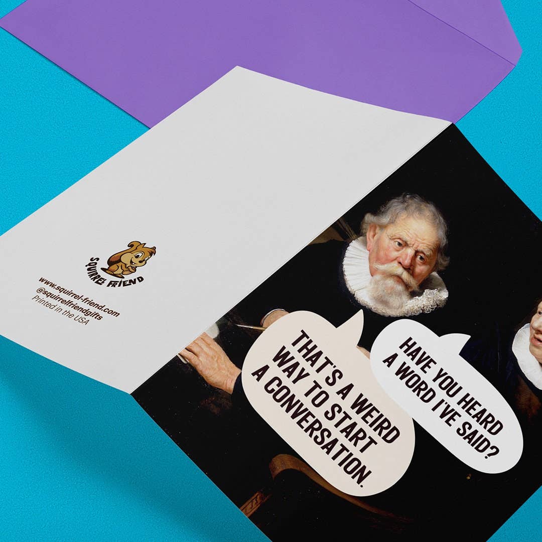 Favorite Conversationalist - Funny Anniversary Card