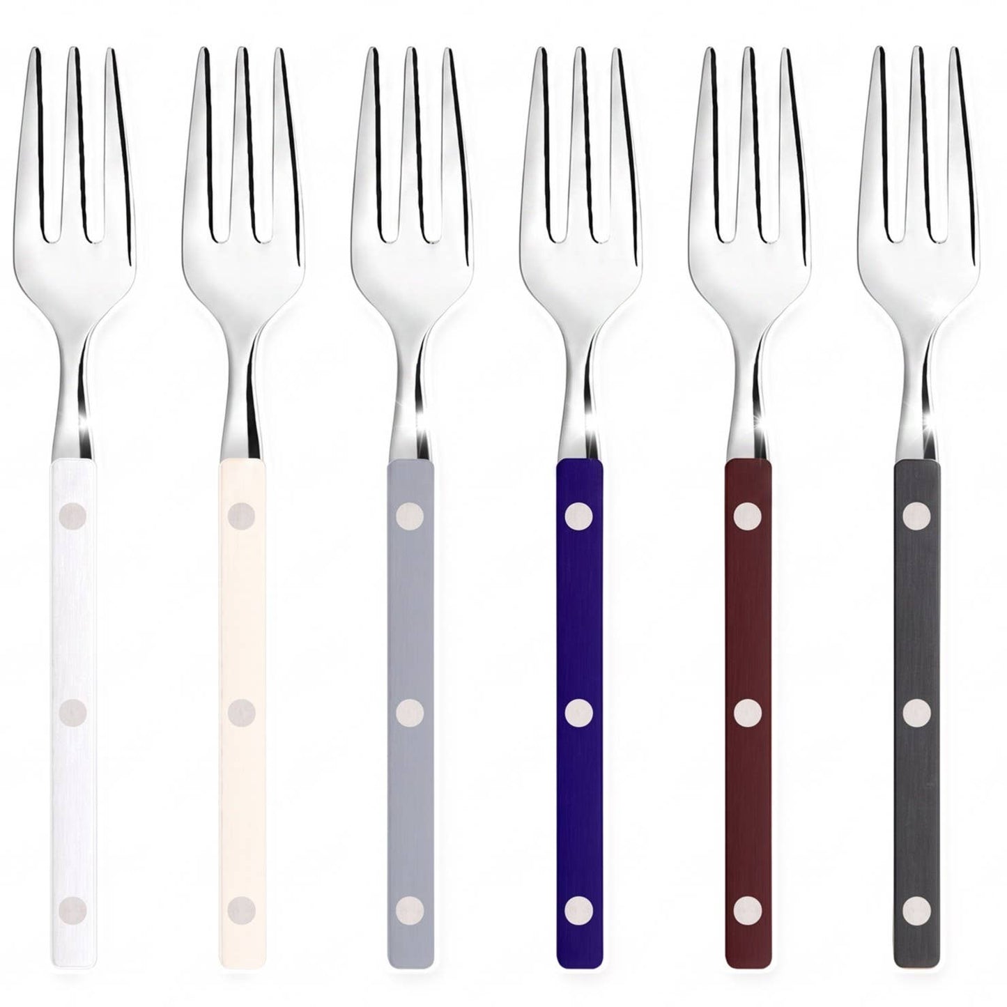 Allegra Cocktail Cake Fork Set fun vibrant pastel colors sold individually