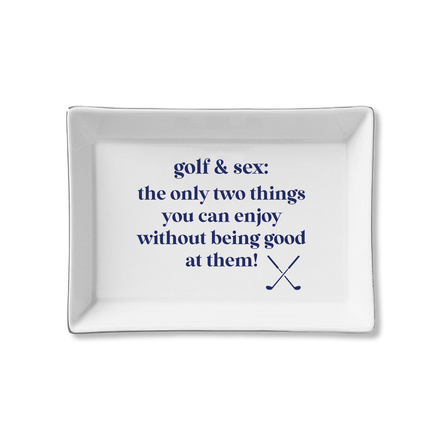 Tray- Golf and Sex