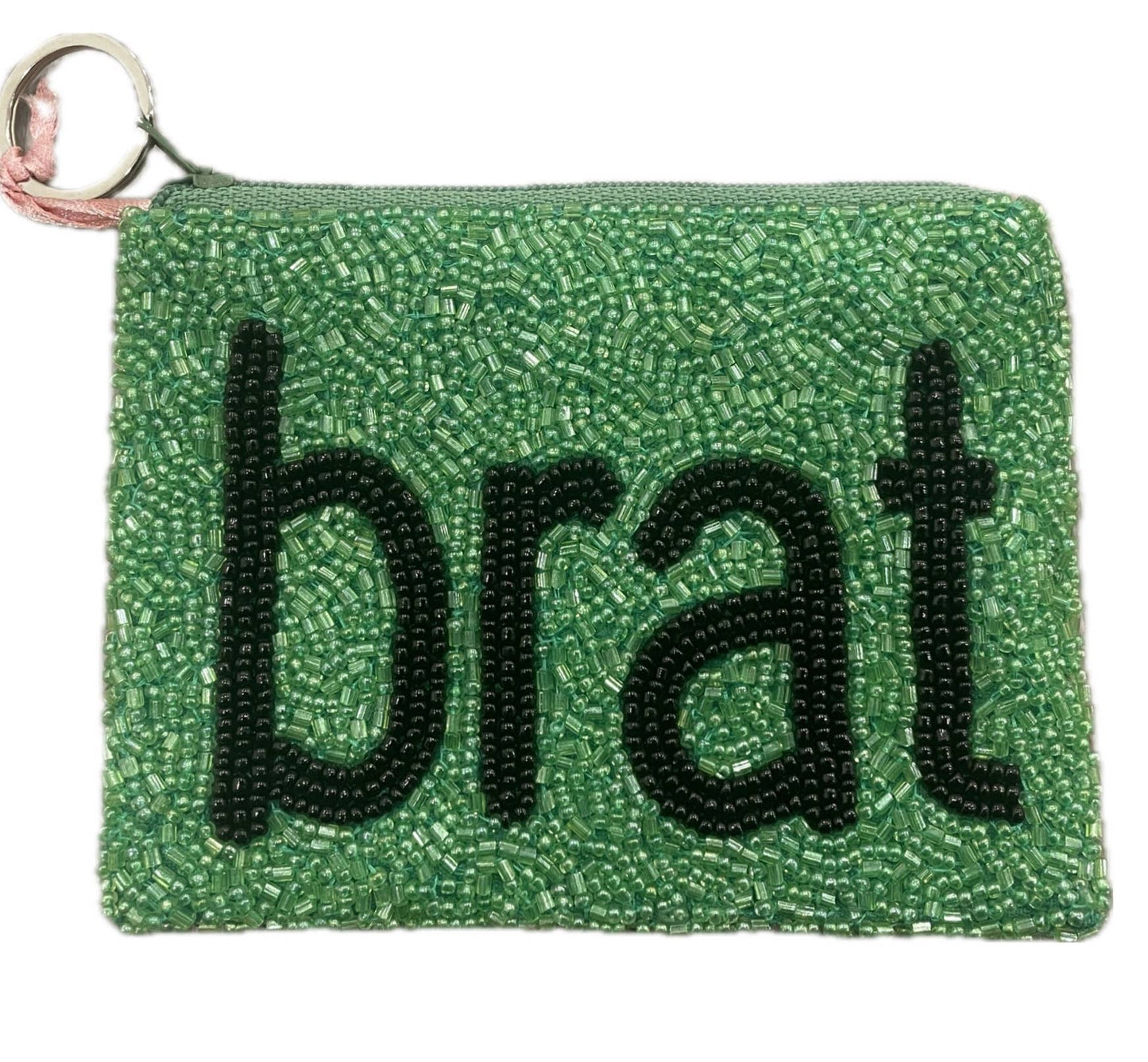 Beaded Coin Purse- brat
