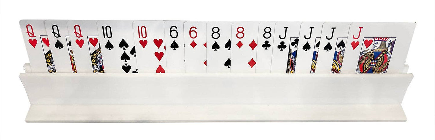 Canasta Card Holder in Bright White