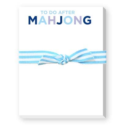 MAHJONG AND CANASTA MINI NOTEPADS