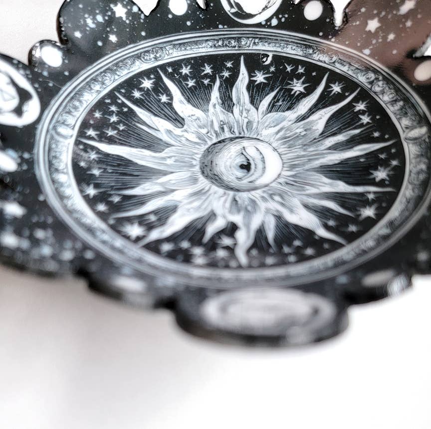 CELESTIAL DIVINATION | Handmade Glass Trinket Dish