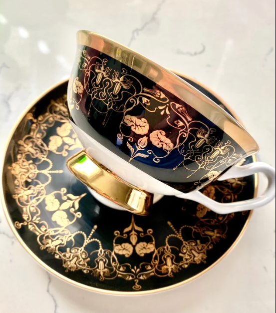 Something Wicked cup and saucer