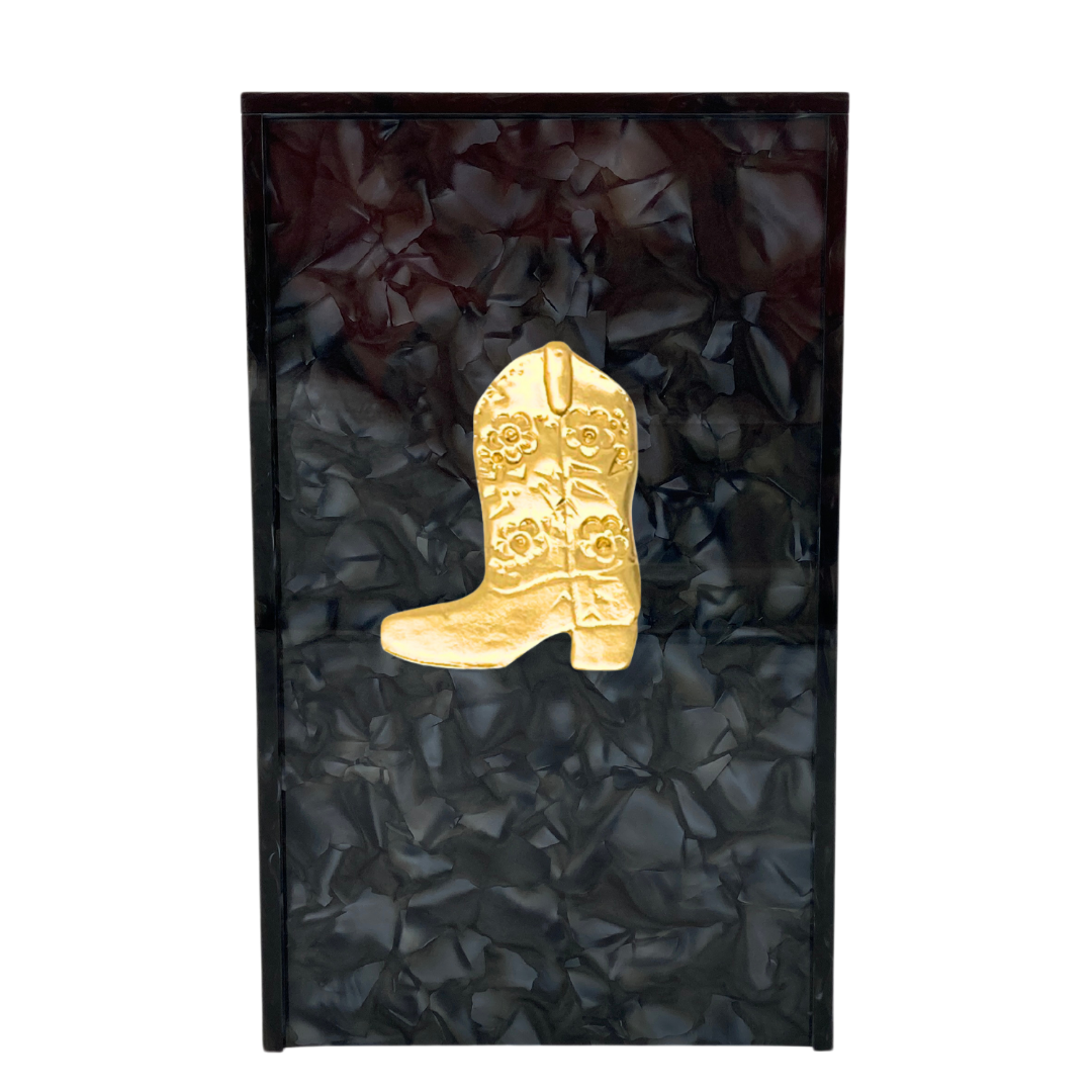 Cowgirl Boot Guest Towel Box