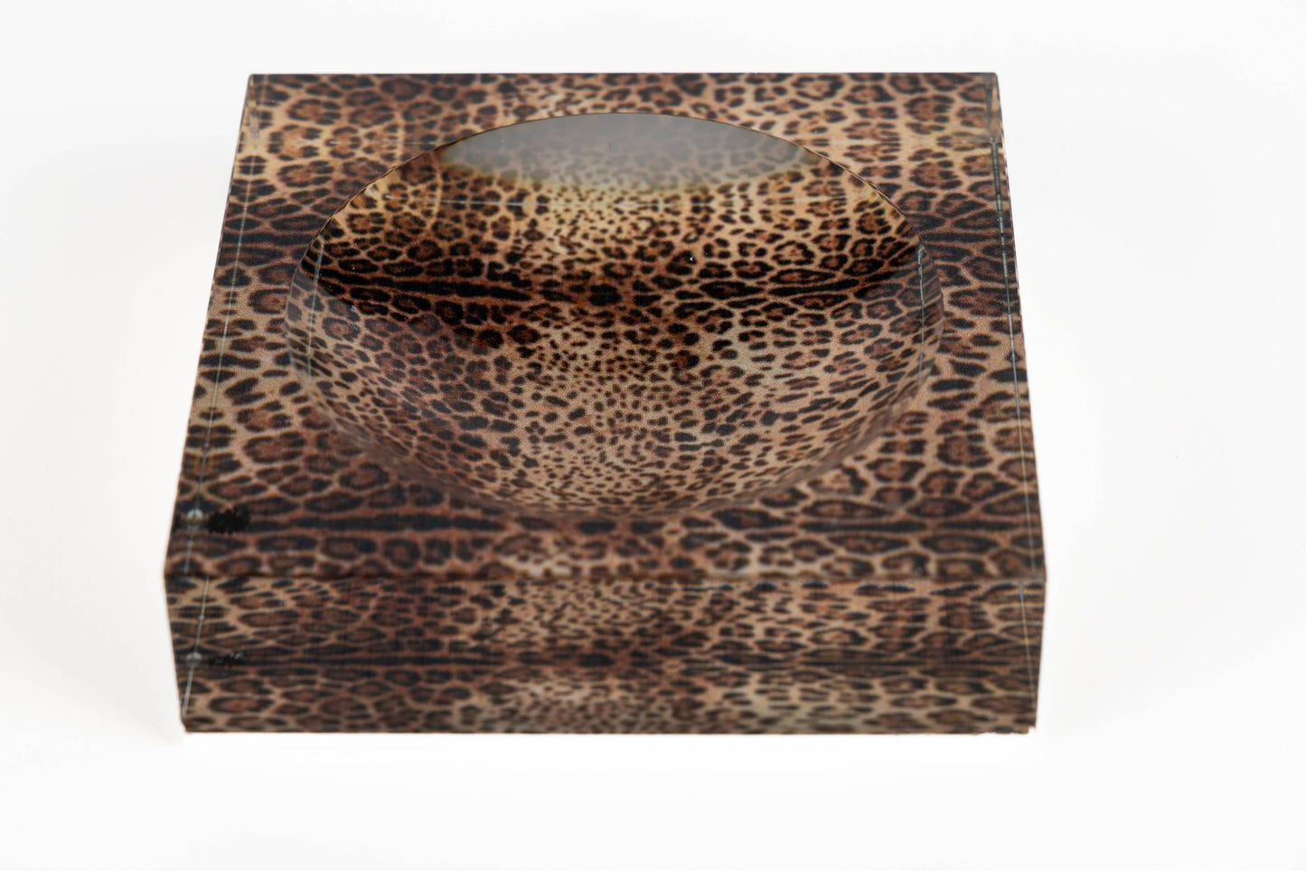 Leopard Acrylic Candy Tray