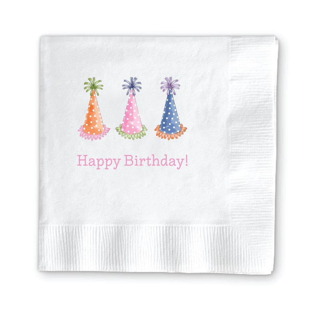 HAPPY BIRTHDAY PAPER COCKTAIL NAPKINS