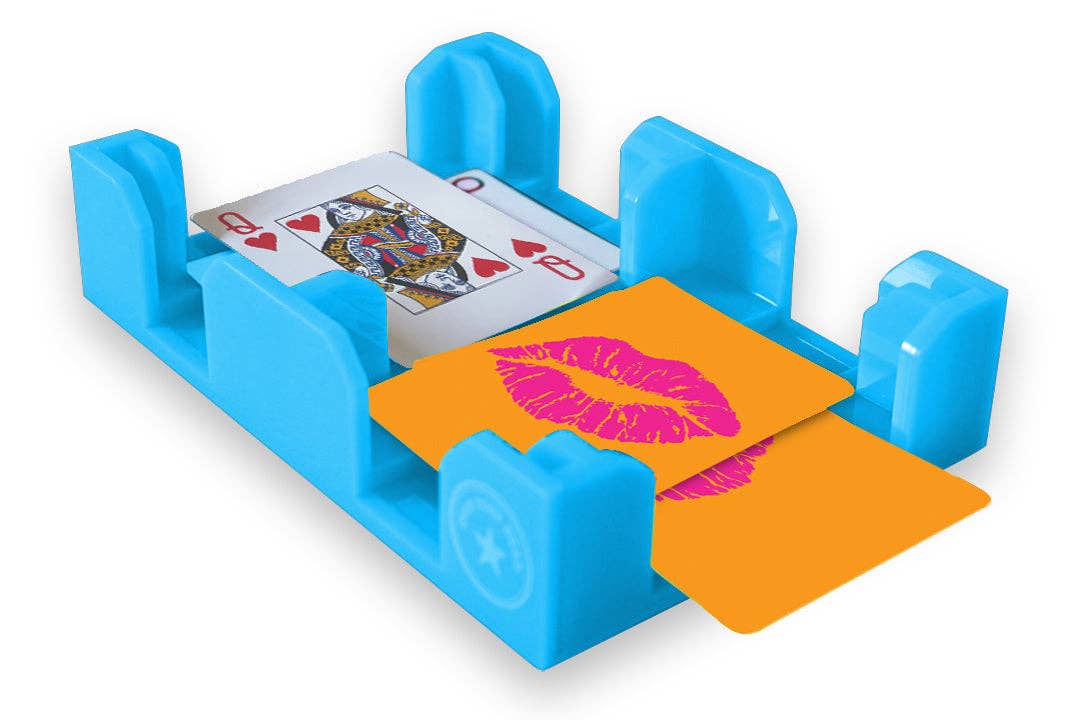 Canasta Spinner Tray- Blue