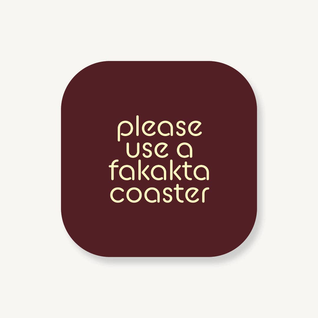 Fakakta Coaster Set (pack of 8)