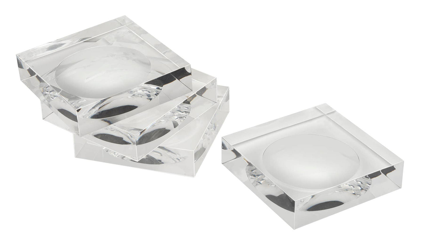 Clear Acrylic Coasters (Each)