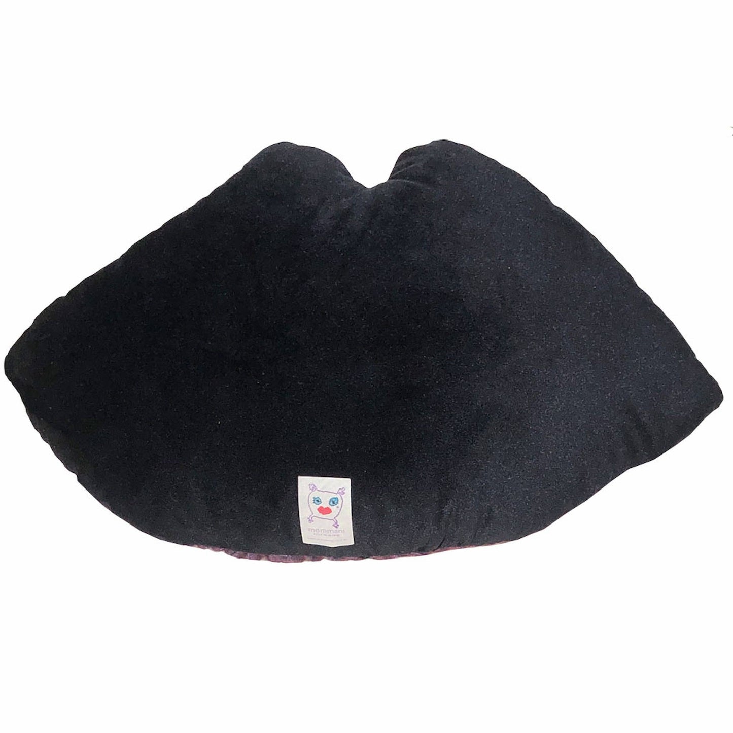 Organic Cotton Sateen "Moi" Sculpted Lips Pillow