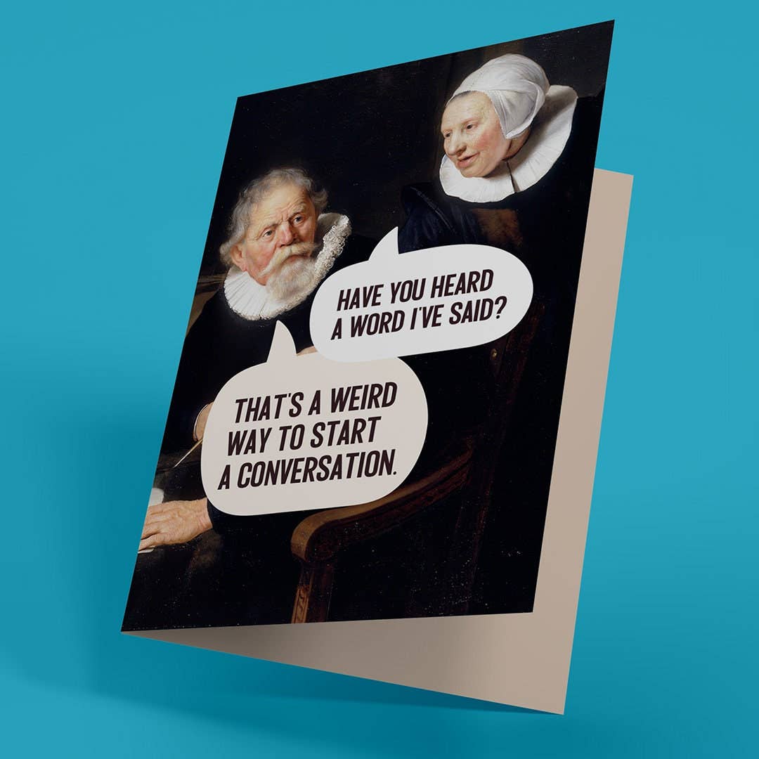 Favorite Conversationalist - Funny Anniversary Card