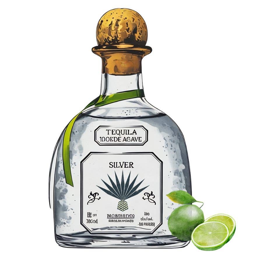 Acrylic Napkin Weight - Lime Cocktail
