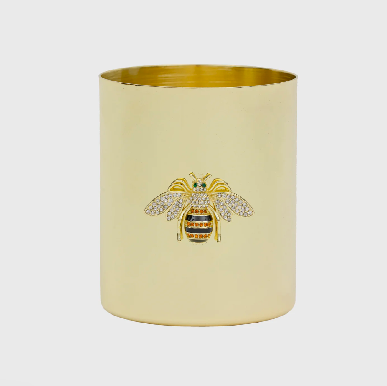 Stripey Bee Pot, large