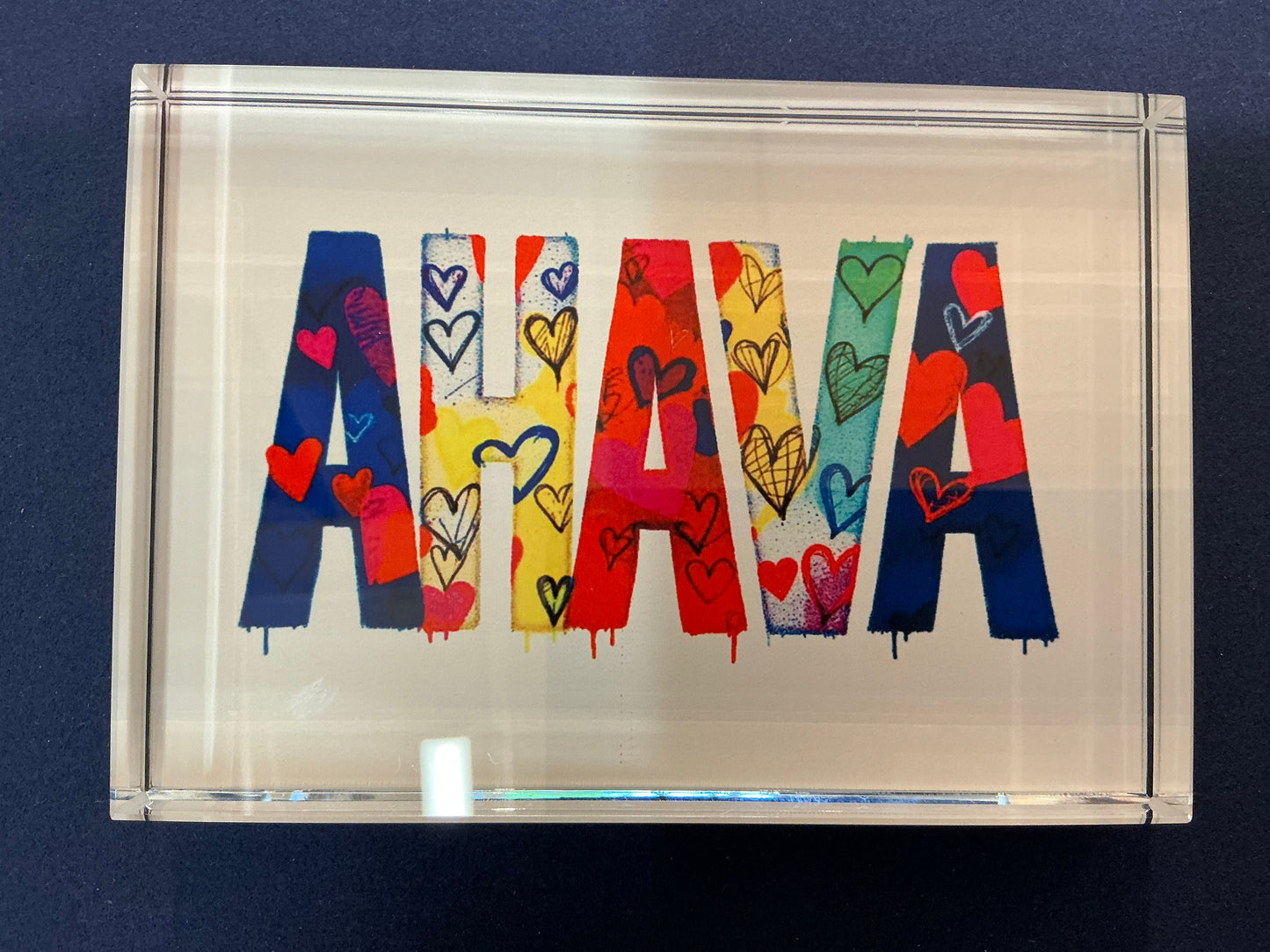 Glass Block Vibe- AHAVA *Exclusive to Code Blue*