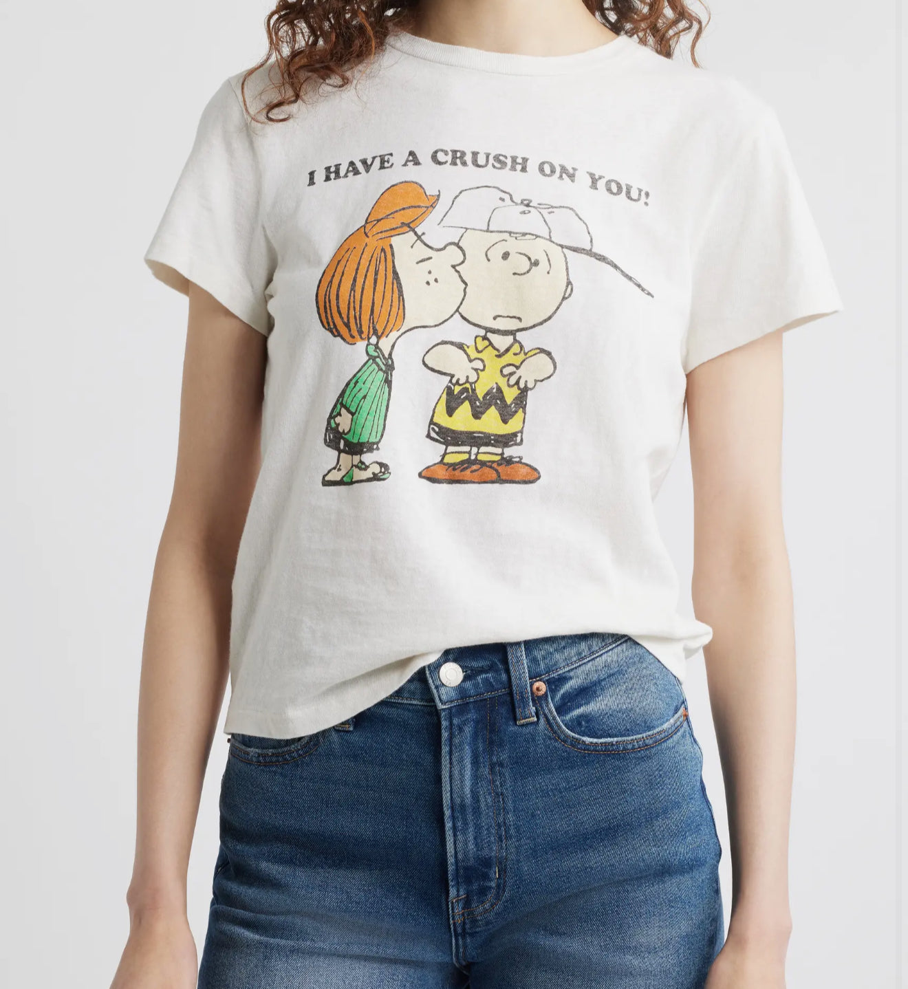 I Have A Crush On You Cotton Graphic T-Shirt