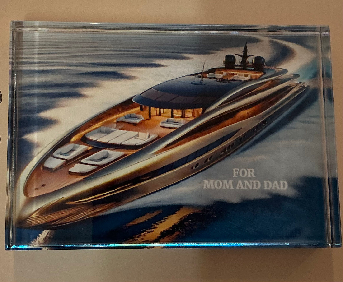 Glass Block Vibe- For Mom and Dad *Exclusive to Code Blue*