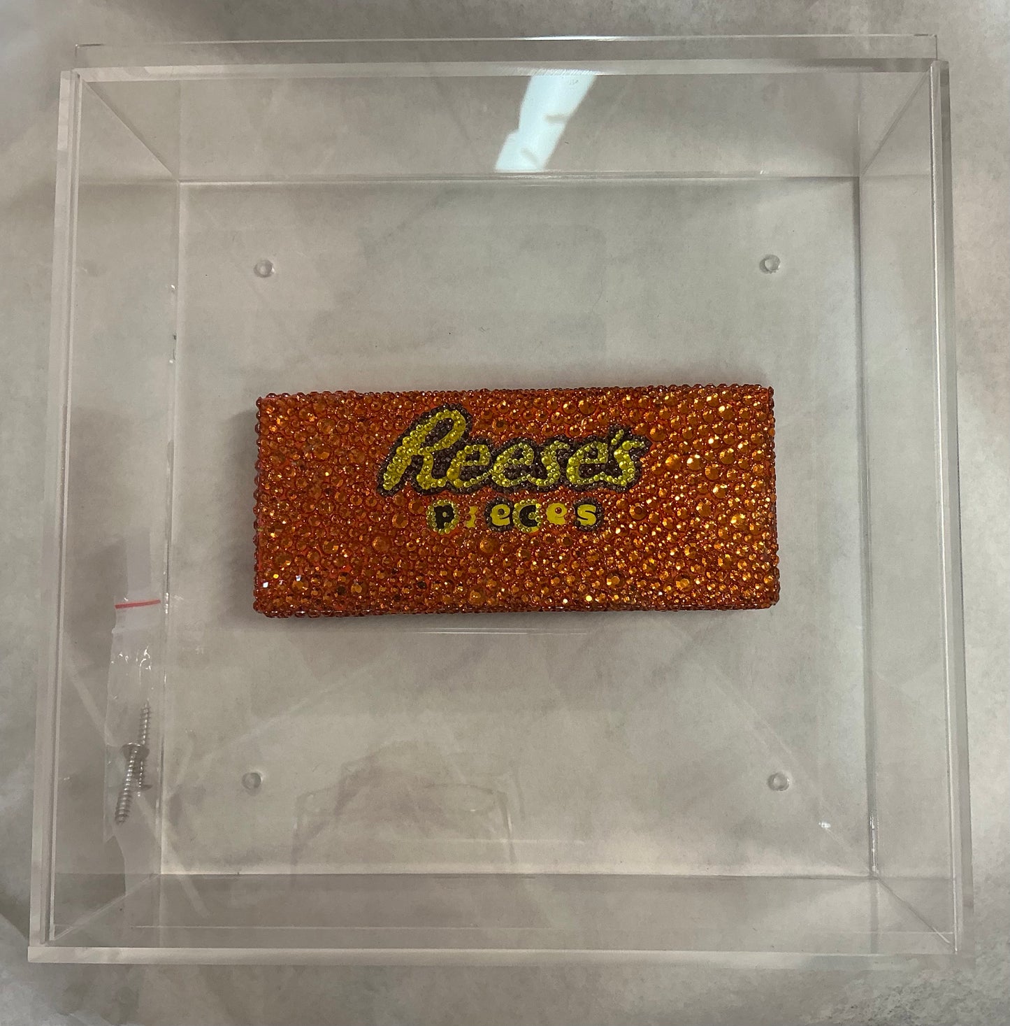 Crystal Embellished Reese’s Pieces Box