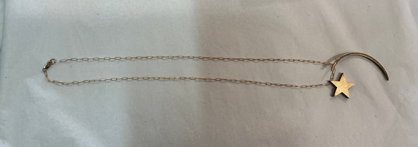 Irit Malibu Star and Moon Necklace