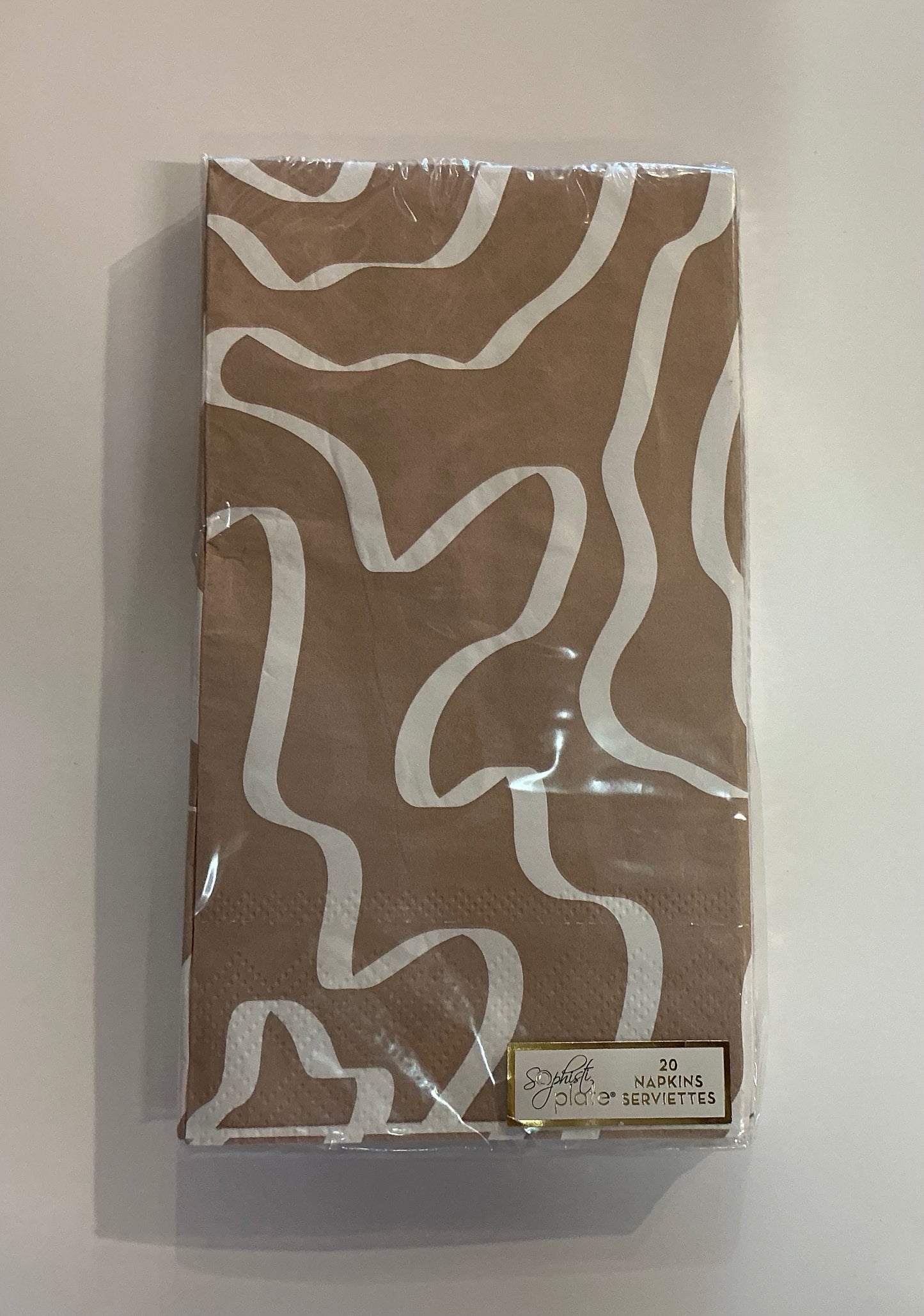 Guest Towels - Beige/White