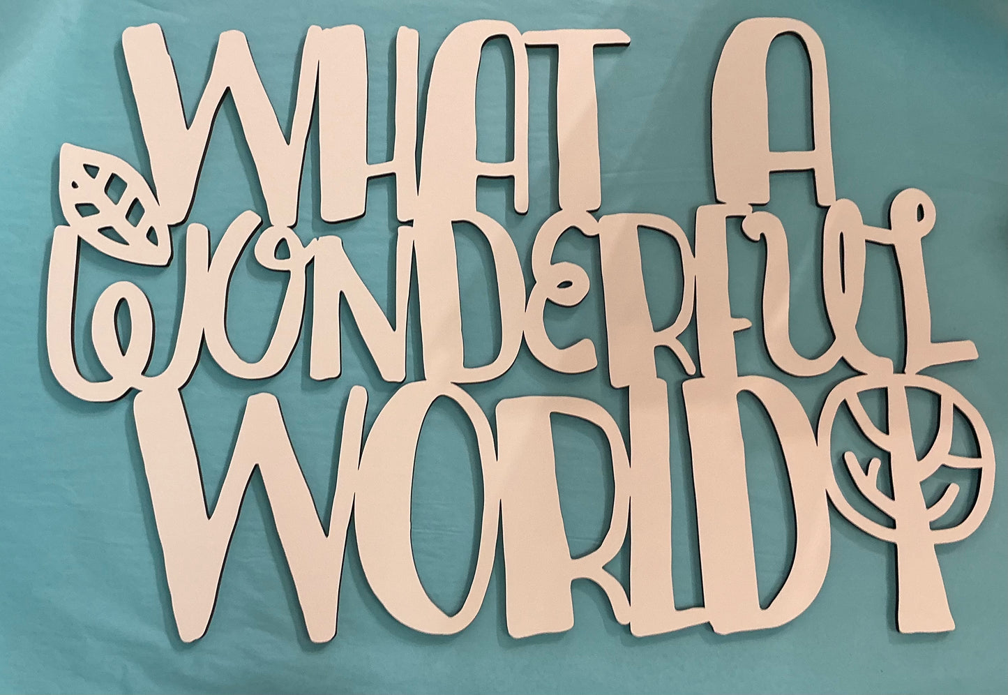What a Wonderful World Louis Armstrong Song Lyrics Wall Art