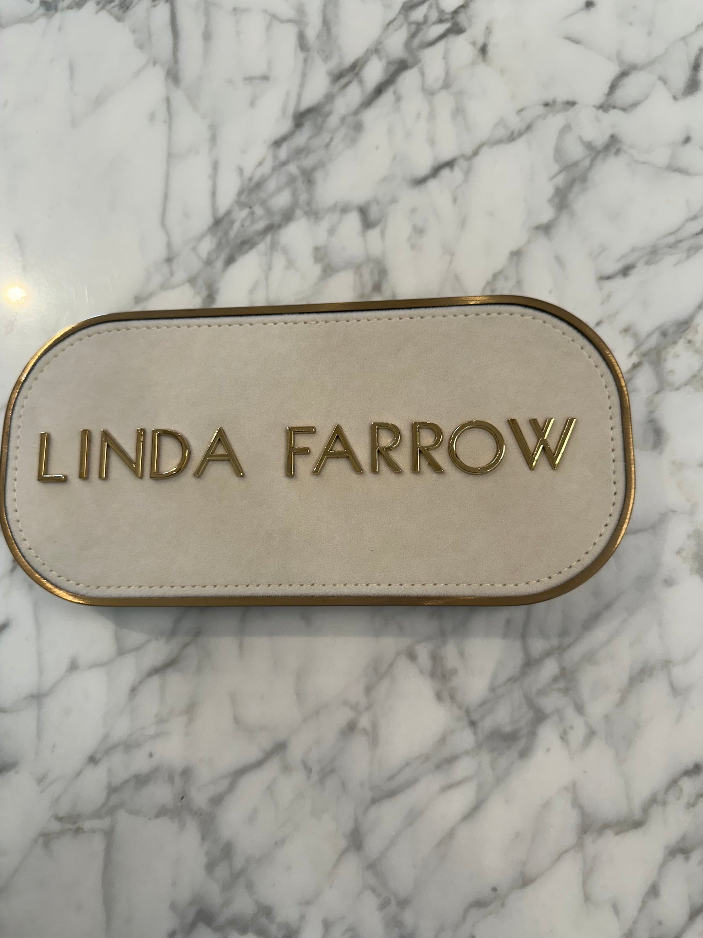 Perry Black with Blue Evil Eye Sunglasses by Linda Farrow