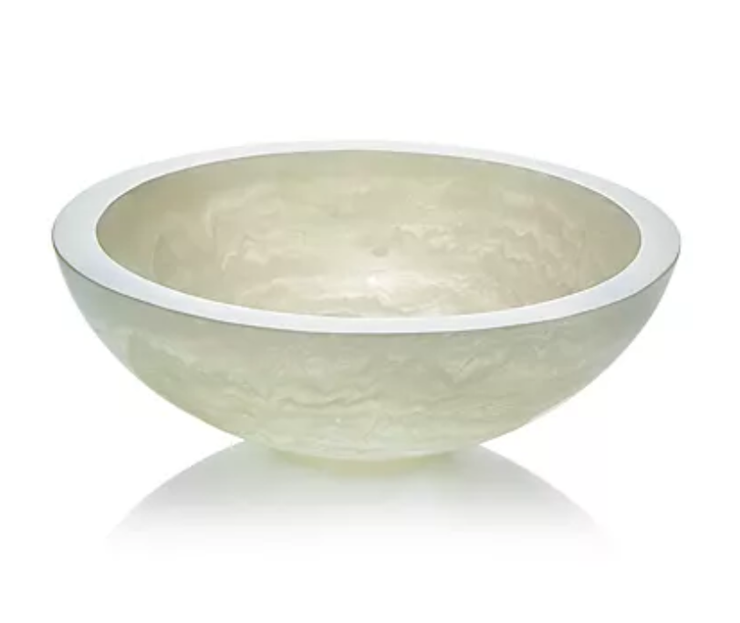 Remy Medium Resin Bowl- White