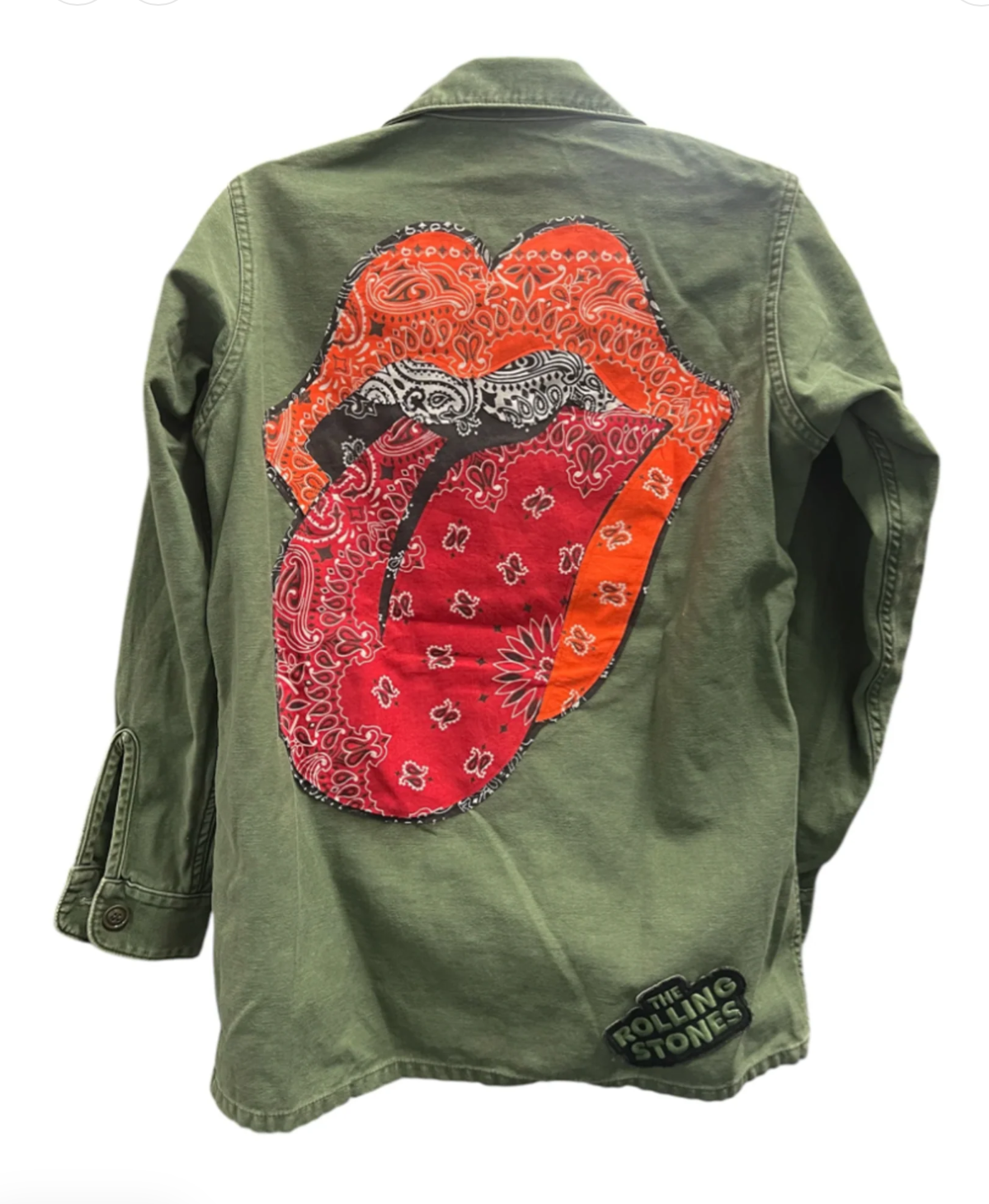 Rolling Stones Vintage Army Jacket