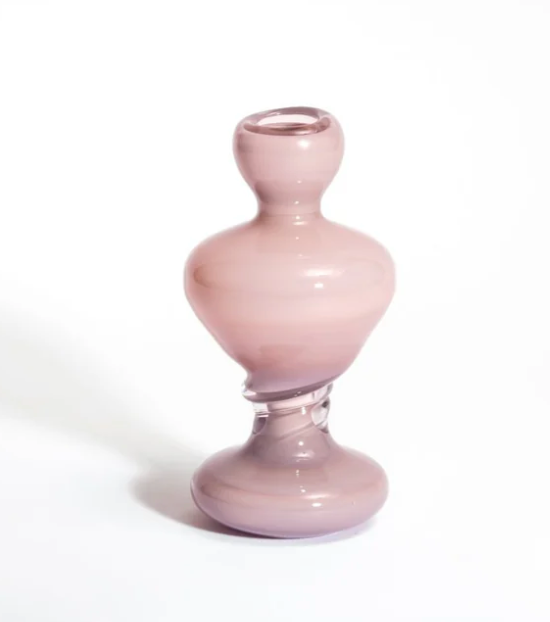Candle Holder Medi - Plum