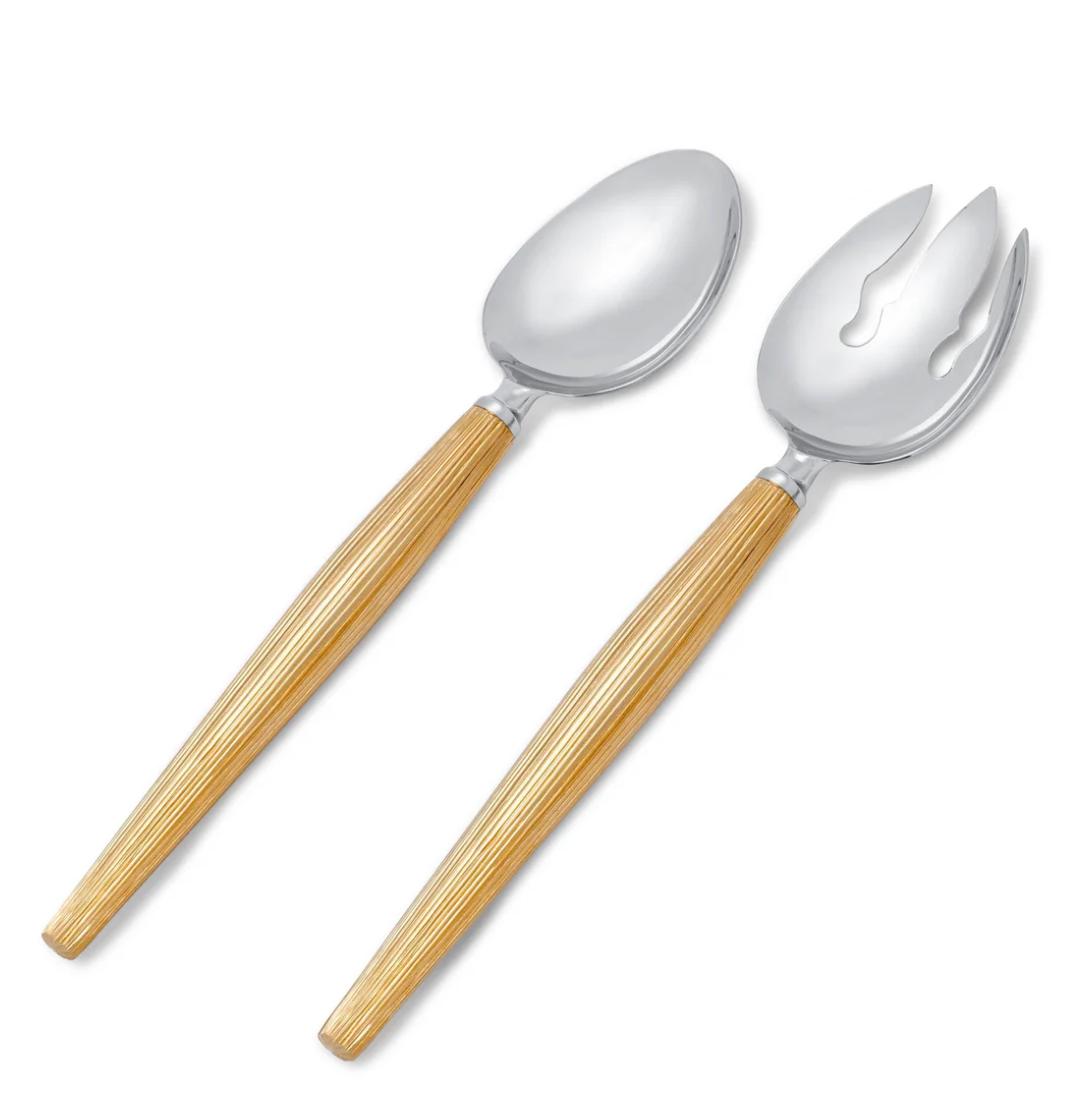 Deco Leaves Serving Set