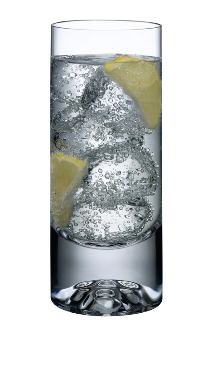 Shade High Ball Glass with Skull sold Individually