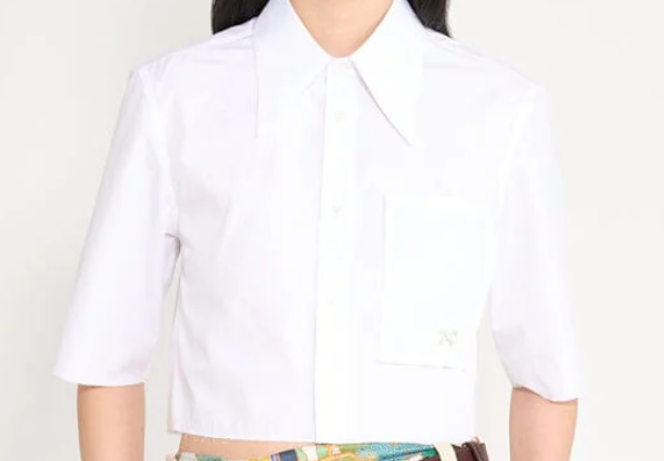 Short Cut Shirt by Nackiye