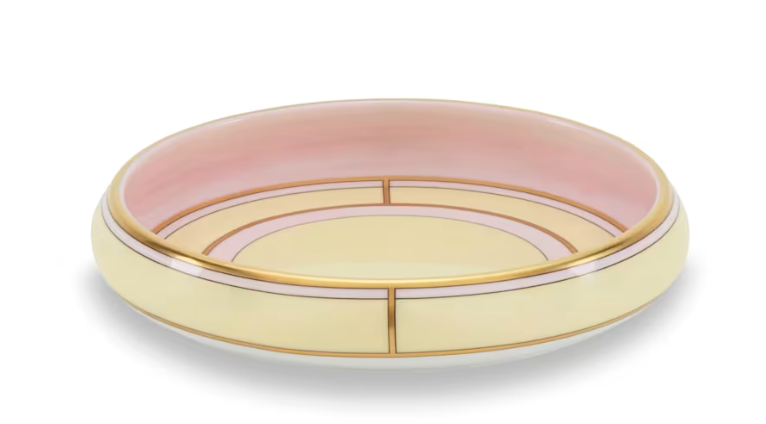 Diva Round Change Tray - Giallo