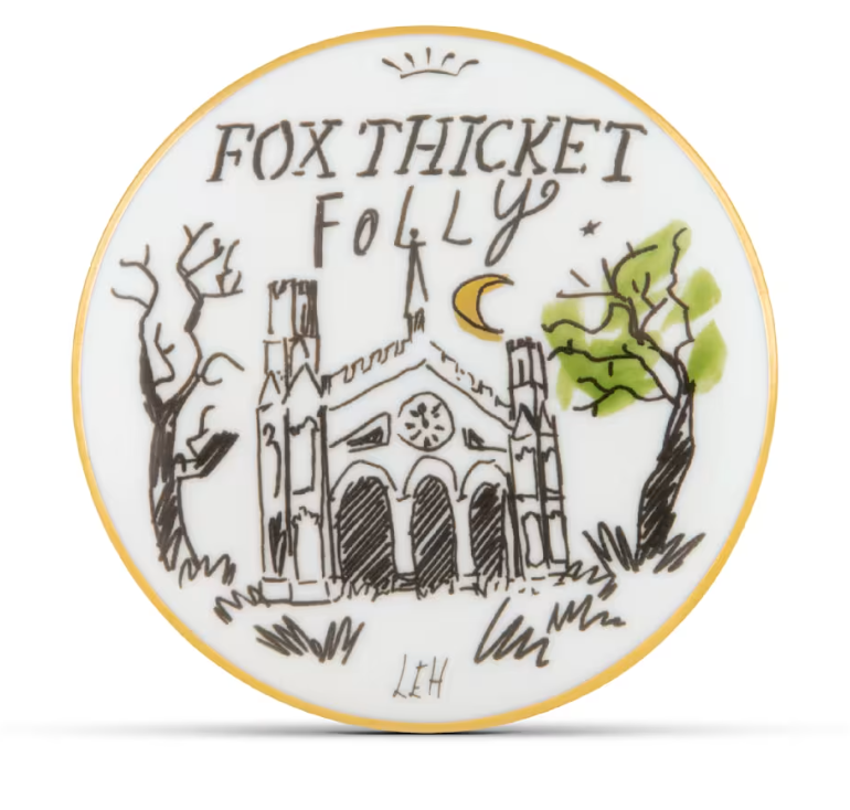 Profumi Luchino Decorative Plate - Fox Thicket Folly
