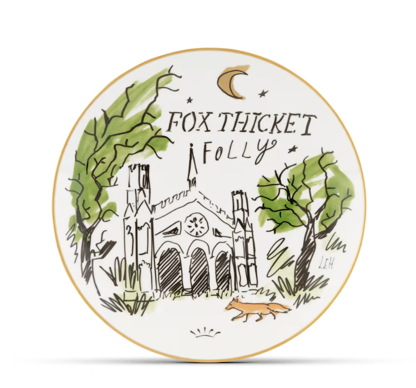 Profumi Luchino Decorative Plate - Fox Thicket Folly