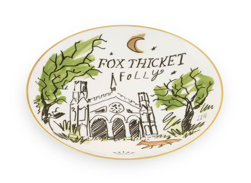 Profumi Luchino Decorative Plate - Fox Thicket Folly