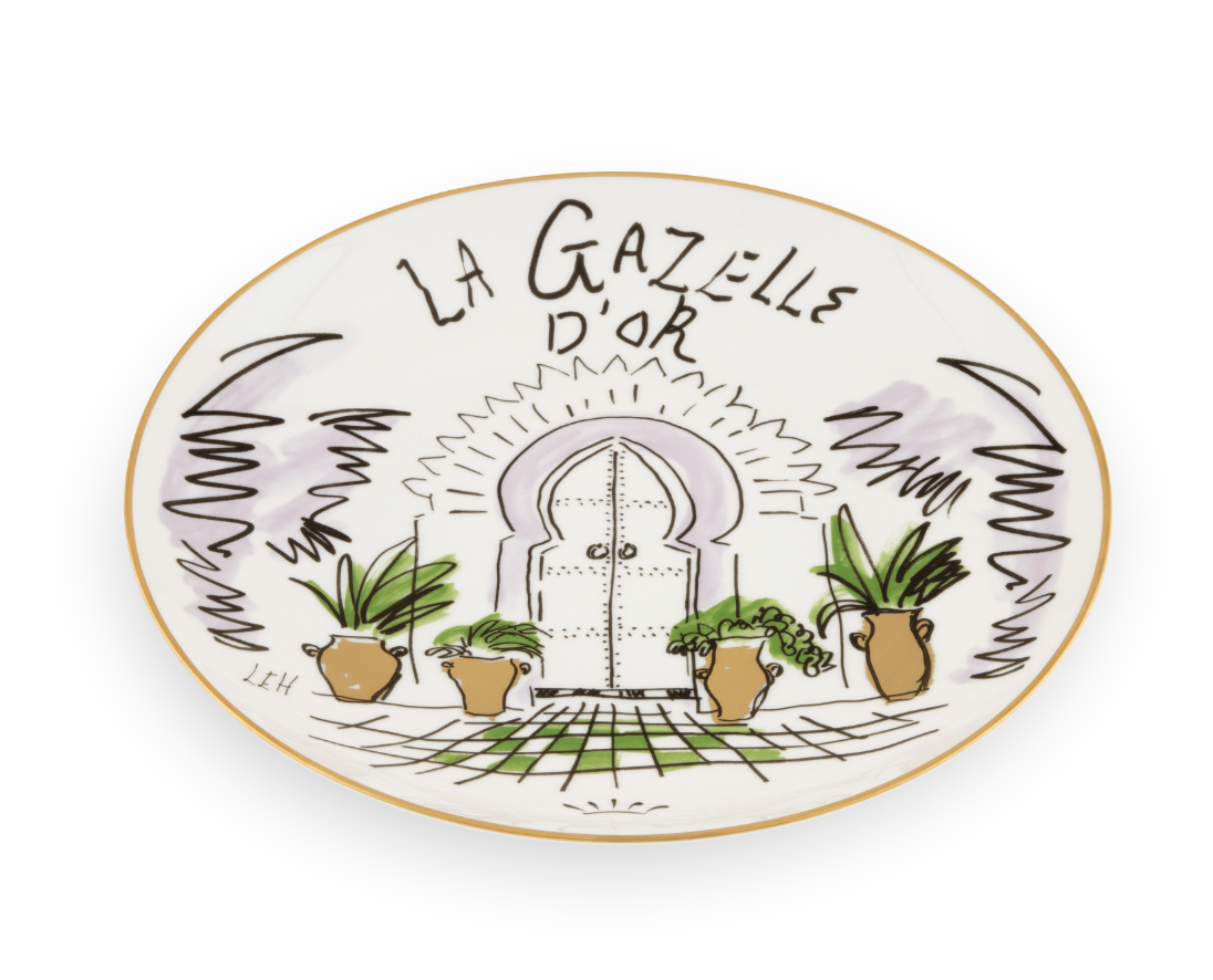 Profumi Luchino Decorative Plate - La Gazelle D'or