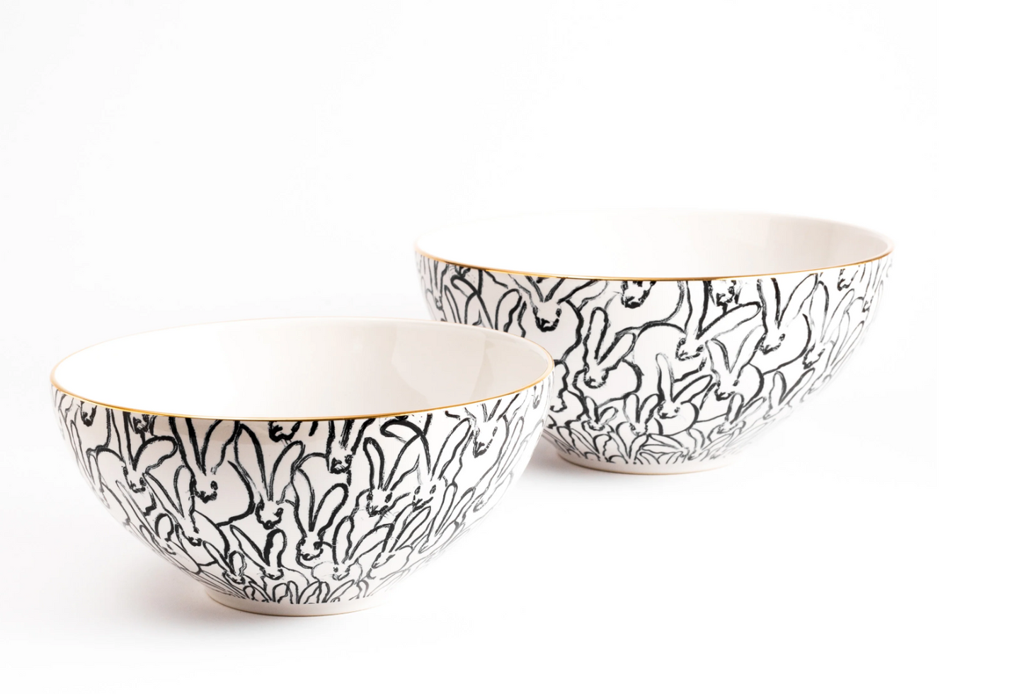 Rabbit Run Large Serving Bowl