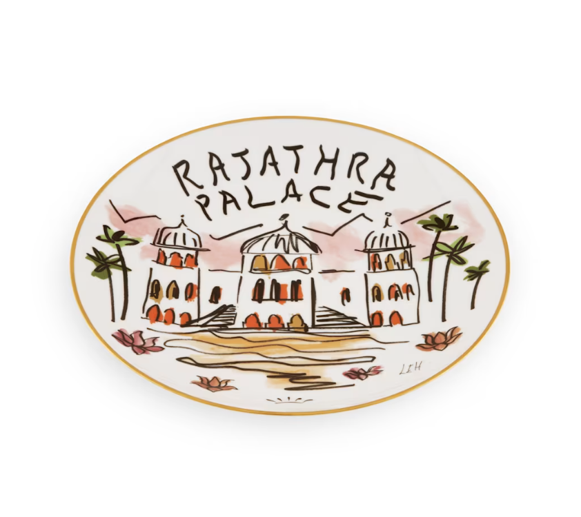 Profumi Luchino Decorative Plate - Rajathra Palace