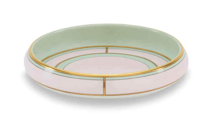 Diva Round Change Tray - Rosa