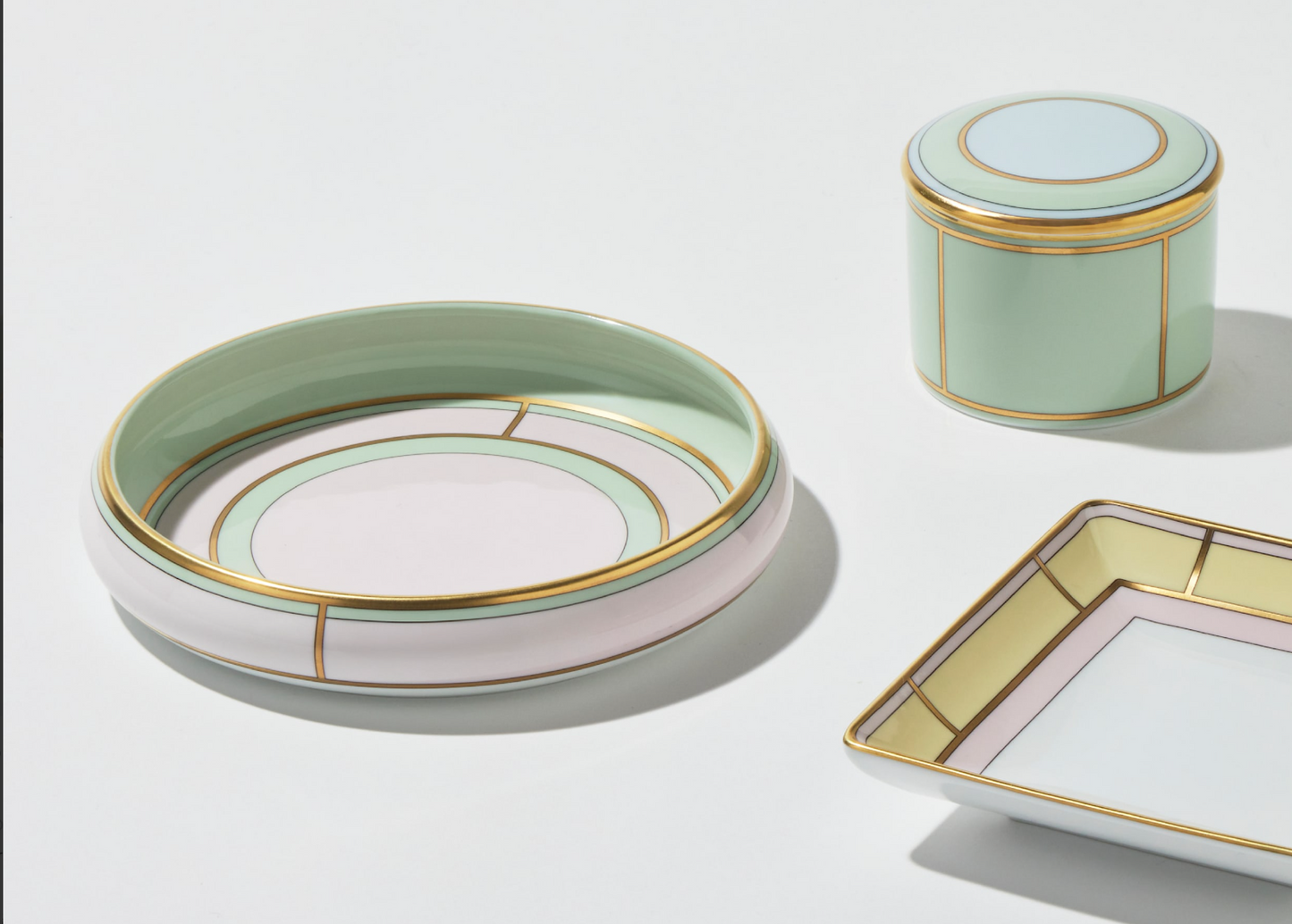 Diva Round Change Tray - Rosa